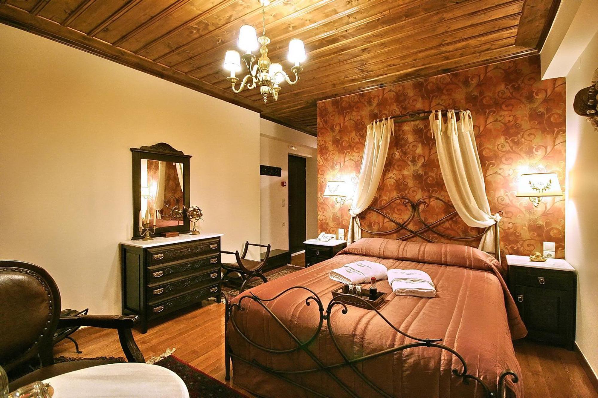 Deluxe Room Fireplace