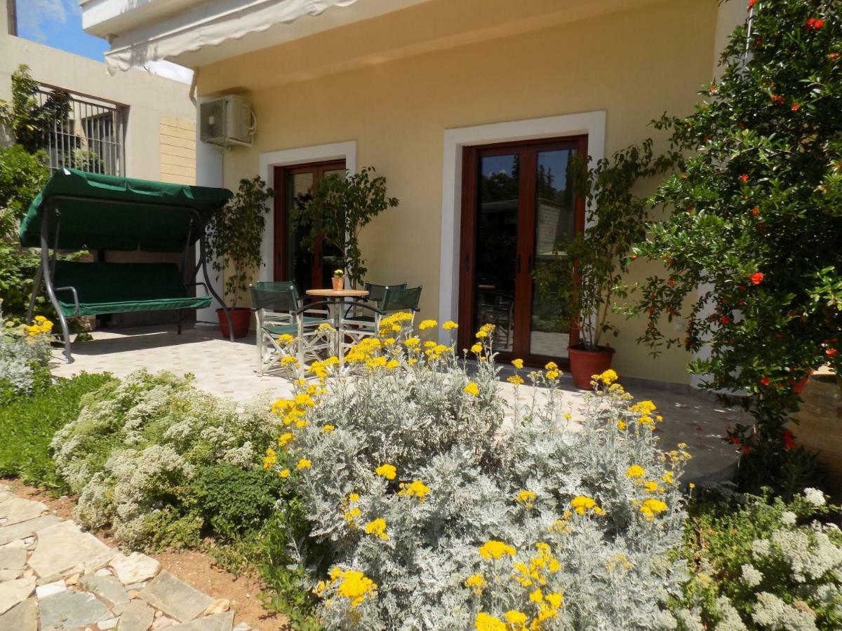 Apartment mit Gartenblick